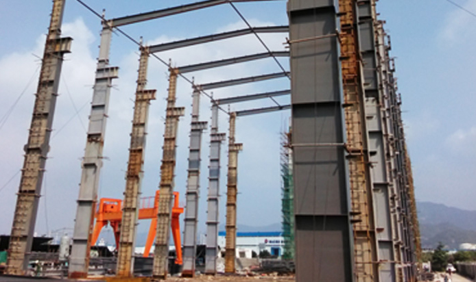 大亚湾石化配套配件服务中心项目钢结构厂房